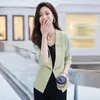 Женские костюмы Naviu Fashion Women Blazer Летний темперамент Элегантный формальный касул с половиной рукава.