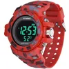 Orologi da polso SYNOKE Sport Orologi da uomo Orologio militare Impermeabile Allarme luminoso Orologio elettronico Camouflage Digital Relojes