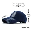 Snapbacks 2020 wiosenna i jesień moda noszona jeansowa czapka letnie rozrywka na zewnątrz wizji czapka trend dziura baseball czapki Hip Hop Sport Haty