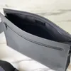 مصممون حقيبة يد من الرجال Litchi Stria الكتف أكياس العلامة التجارية Messenger Bag zipper Fashion Luxurys أكياس حقيقية محفظة من الجلد