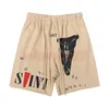 Zomerontwerper Casual shorts Heren Pure katoenen Terry Shorts Pant met V Letters Men Women unisex sport korte broek maat s-xl