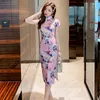 Ethnic Clothing Sexy Oriental Dress Qipao Chinese Style Cheongsam Vietnam Traditional Asian Japanese Dresses Ao Dai FF2798
