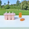 Мороженое инструменты 12 сетка с эскоразированной плесенью кубик льда Cool Forzing Cray Maker Maker Yogurt DIY -плесень Доступный многоразовый инструмент для стержня силикона 230512