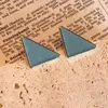 Luxe Design Boucles D'oreilles Mode pour Homme Femme Triangle Inversé Lettre Designers Boucle D'oreille À La Mode Personnalité Boucles D'oreilles Designer Bijoux Avec Marque Logo DHL Gratuit