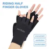 Спортивные перчатки сетчаты против велосипедных перчаток для мужчин Женщины против скольжения на открытом воздухе.