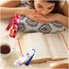 Sublimation Blanks Bookmark Double Sides Printable Aluminum Metal Bookmarks Bk Diy With Hole And Tassels Office School