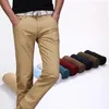 Мужские брюки весеннее осенние повседневные брюки Мужчина хлопок Slim Fit Finos Fashion Blouss мужской бренд одежда 8 цветов плюс размер 2838 230512
