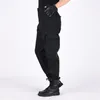 Pantalons pour hommes Pantalons tactiques Armée Pantalon cargo militaire Hommes Travail Pantalones Salopette Hombre de haute qualité SWAT Airsoft Pantalon de combat Pantalon noir 230512