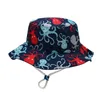 Berets Summer Cap Hat Hat Baby Boys Fisherman's Suncreen Ochrona kobiet wiadra damska duże z bananami