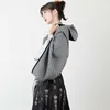 Vêtements ethniques Nouveaux vêtements Hanfu améliorés pour femmes Costume Hanfu noir de style chinois Robe à manches longues Wei Jin Dynasty Comes DQL6661 G230428