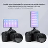 Flash Heads PULUZ LED Full Color RGB Beauty Fill Light Pocket Vlogging Pography Corpo piccolo con batteria da 4000 mAh