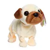 Electric/RC Animals Electronic Pets Sound Control Robot Dogs Bark Stand Walk Söta Interactive Toys Dog Electronic Husky Pekingese Toys for Kids 230512