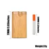 Smoking Pipes The new wooden smoke pipe is small, convenient, and easy to clean. Peach wood cigarette box