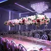 Dekoracja imprezy 12pcs) Małżeństwo przezroczyste czyste akrylowe stojak na stół kryształowy stół ślubny Yudao1305