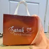 Shopping Bags Bridesmaid Proposal Gift Personalized Bridesmaid Gift Bag Bachelorette Party Gift Bag Bridal Favors Gift Idea Bride Bag