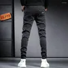 Jeans pour hommes printemps été mince Stretch Cargo hommes Denim survêtement pantalon Baggy Harem Jean pantalon tout match