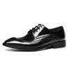 Klädskor herrar oxfords äkta läder bröllop sheos trendiga sniding affärsmän kontor arbetar formell kostym sko