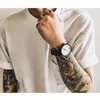 Wristwatches Top Brand Creative Quartz Watch Men Luxury Casual Black Japan Quartz-watch Simple Designer Fashion Strap Clock Male