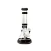 Vintage PREMIUM Classic Glass Bong Water Hookah 12INCH 7mm Smoking Pipes With Bowl Original Glass Factory can put customer logo by DHL UPS CNE