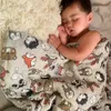 Decken Pucken Elinfant Süßes Babytragetuch mit weichem Aufdruck 120 x 110 cm Bambus-Baumwoll-Musselin-Pucktuch 230512