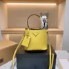 2024 Cross Body Bags Bucket Tote Women Handbag Shoulder Parada Real Leather Brand Designer Crossbody Wallet Female Purses 211224 Bags Designer Women Bag