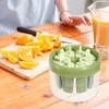 Dondurma Araçları Buz Pop Kalıp Mini Buz Pop Yapıcı Lolly Maker Sağlıklı Meyve Sütü Dondurucu Yeniden Kullanılabilir Ev Dondurma Saklama Kutusu Ev Yapımı Sorbet Araçları 230512