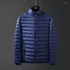 Hommes vers le bas hommes veste 2023 vêtements automne hiver Parkas grande taille manteau court mode Ropa Hombra CJ-6512 Pph1164