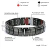 Chain 100% Pure Magnetic Bracelet Men Silver Color Germanium Hematite Energy s For Women Bangle 230511