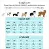 Dog Collars Leashes bee dog collar dog bowtie and leash set for pet dog cat free laser name with telphone number 230512