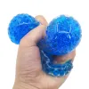 Squishy Caterpillar Fidget Toy Water Beads Squish Ball Anti Stress Venting Balls Funny Squeeze Toys Stress Relief Decompression Toys