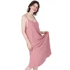 Women's Sleep Lounge FDFKLAK Large Women Nightrowns Summer Sleepwear Night Dresses 2xl-7xl Plus Size Sleeveless Dresses Women Loose Nightdress P230511