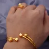 Bedelarmbanden 24k kraal goud kleurbanden voor vrouwen