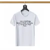 Mens Letter Print T Shirts Luxury Black Fashion Designer Summer High Quality Top Short Sleeve Size S-XXXL I26