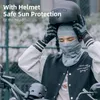 Cycling Caps Masks ROCKBROS Women Men's Balaclava Sun Protection Electric Bicycle Motorcycle Full Face Mask Ice Silk Headgear Cycling Spring Summer 230511