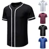 Men's T -skjortor 6xl för män stora och höga fisknätskjorta herr mode casual bomull baseball tröja kort