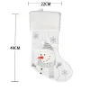 UPS Nieuwe kerstdecoratie benodigdheden Kerstmis Big Socks ChristmasTree Hanger Childrens Gift Candy Bag Scene Kleed