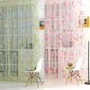 Gardinblommor Sheers Curtains Wholesale Tulles 3D Window Sheer Para vardagsrum Cortinas Bedroom Kitchen