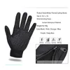 Спортивные перчатки ветропроницаемые зимние пешеходные перчатки на открытом воздухе Спортивный сенсорный экран перчатки против термического скольжения Водонепроницаемые походные перчатки P230512