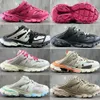 Track 3.0 Paris Women's Summer Half-drag Slippers Mens Designers Old Jogging Sneaker Tess S.Gomma MAILLE Outdoor Concept Scuffs Unisex Casual Sports Trainers Shoes