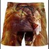 Shorts masculinos impressão 3D PRIMENTO BRUNCO DE NATAGEM BRUNCOS Praia Céu de céu Harajuku Surfada curta de ginástica estrelada Surfboard