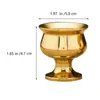 Ciotole Bicchieri d'epoca Bicchieri in ottone Portacandela votivo Sacrificio per acqua santa