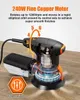 Schuurmachines 12000r/min 5 Inch Random Orbit Sander 240W With 20PCS 8 Hole 125mm Sandpaper Variable Speed Sander Polishing Power Tools