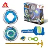 Spinning Top Infinity Nado 3 Athletic SeriesSuper Whisker Gyro With interchangeable Stunt Tip Metal Ring Launcher Anime Kid Toy 230512