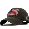 Snapbacks جديدة من القطن غسل غسل البيسبول العلم من الولايات المتحدة الأمريكية قبعة Snapback قابلة للتعديل قبعات البيسبول ماركة Snapback Hat P230515