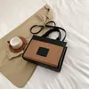 Новые вечерние сумки буквы сплетенные сумки женщины Marc Tote Bag Summer Strail Designer Bag Sady Luxurys Sumbams All-Match Sukle