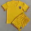 Xxxl 4xl 2023 Roemenië Home voetbalshirts Alexandru Cicaldau Ianis Hagi Dennis Marin Retro voetbal Shirts Marin Stanciu Olaru Men Kids Kits Sock Full Sets