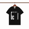 Designer T-shirt Heren Shirts Summer Anti-Shrink Cotton T-shirt voor jonge mannen Grafische T-shirts Bruine zwarte T-shirts voor vrouwen kleding