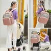 School Bags Diaper Bag Moms And Dads Backpack Multifunctional Baby Bed Maternity Nursing Handbag Stroller Women Large