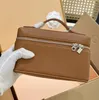 Лоро фортепиано подлинные пакеты с сумками мода Дополнительный карман L19 Женская кожа дизайнер кожа высочайшего качества двусторонние сумочки на молнии