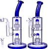 New Glass Bong Rigs Hookahs Glass Water Bongs Dab Rigs Smoking Water Pipes Matrix Perc with 14mm joint